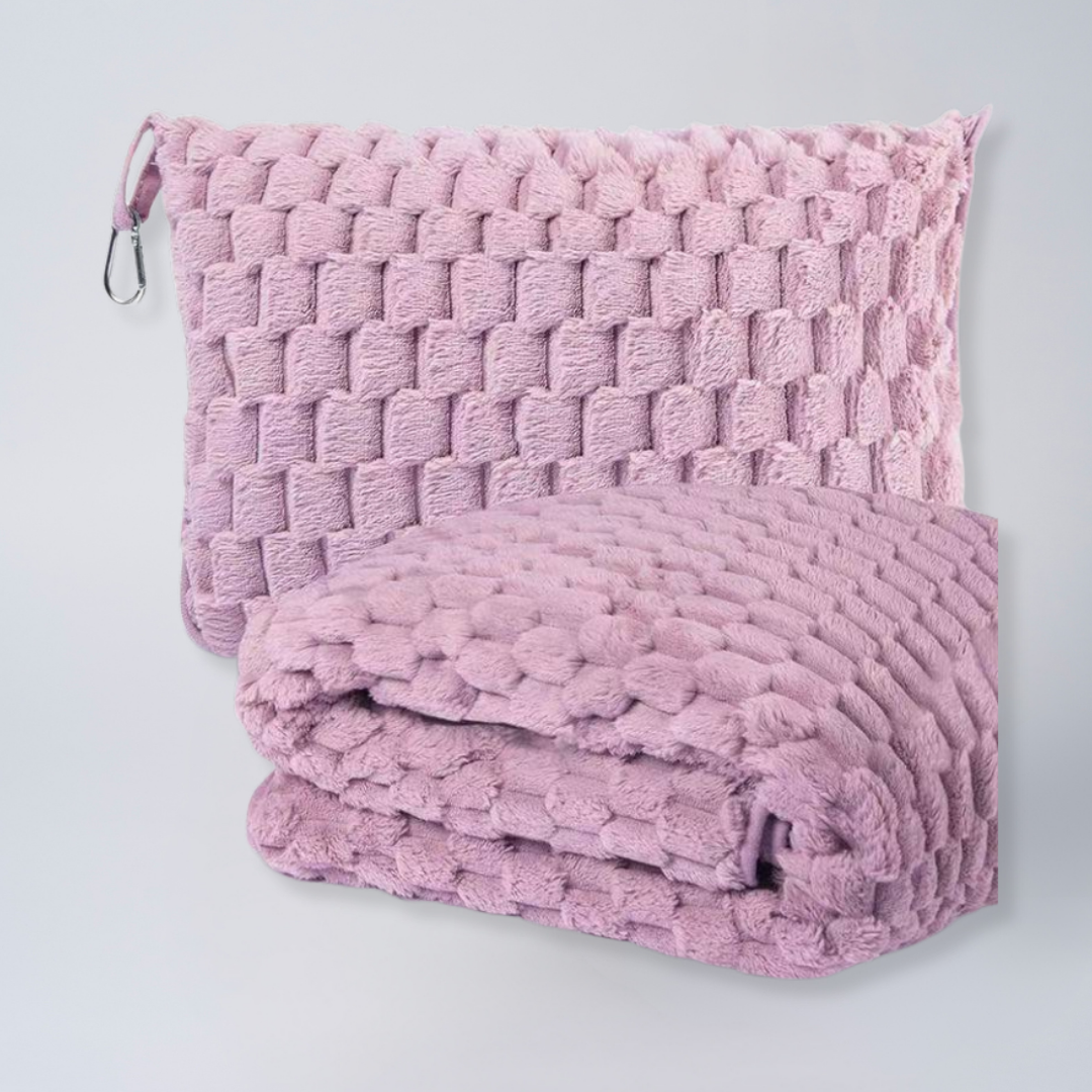 DreamMate 2 in 1 Reisedecke/Kissen