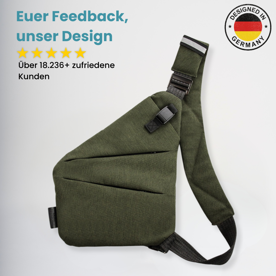 Dein Reiseheld Premium Anti-Diebstahl Tasche