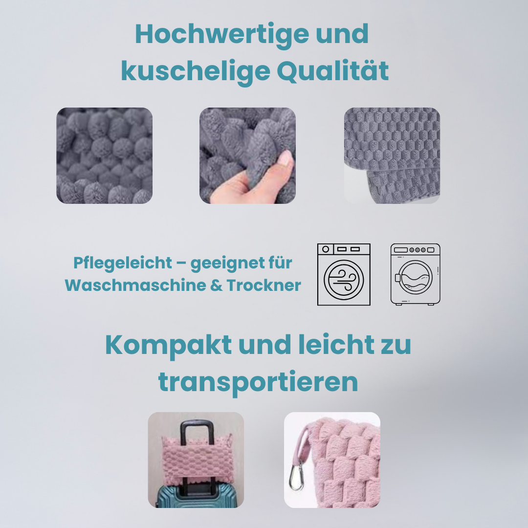 DreamMate 2 in 1 Reisedecke/Kissen