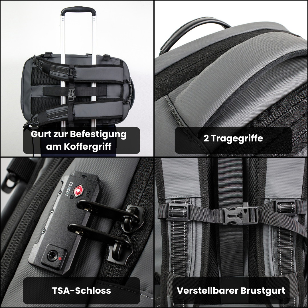 ReiseWunder Vakuum Reiserucksack