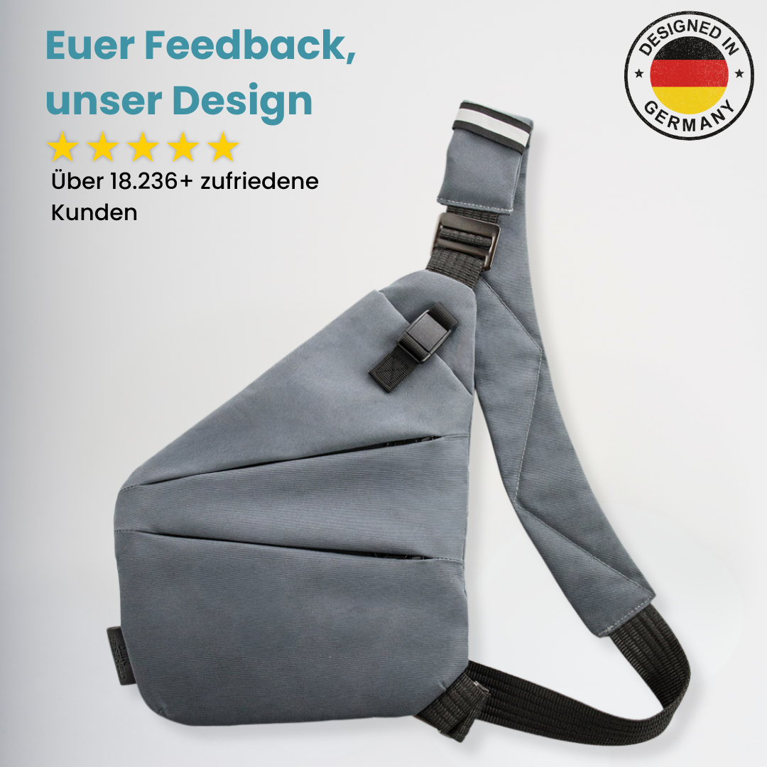 Dein Reiseheld Premium Anti-Diebstahl Tasche