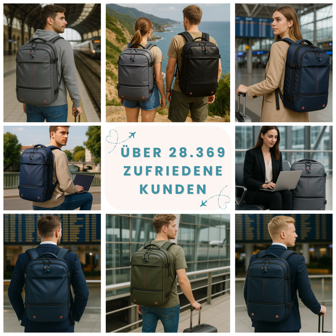 ReiseWunder Vakuum Reiserucksack