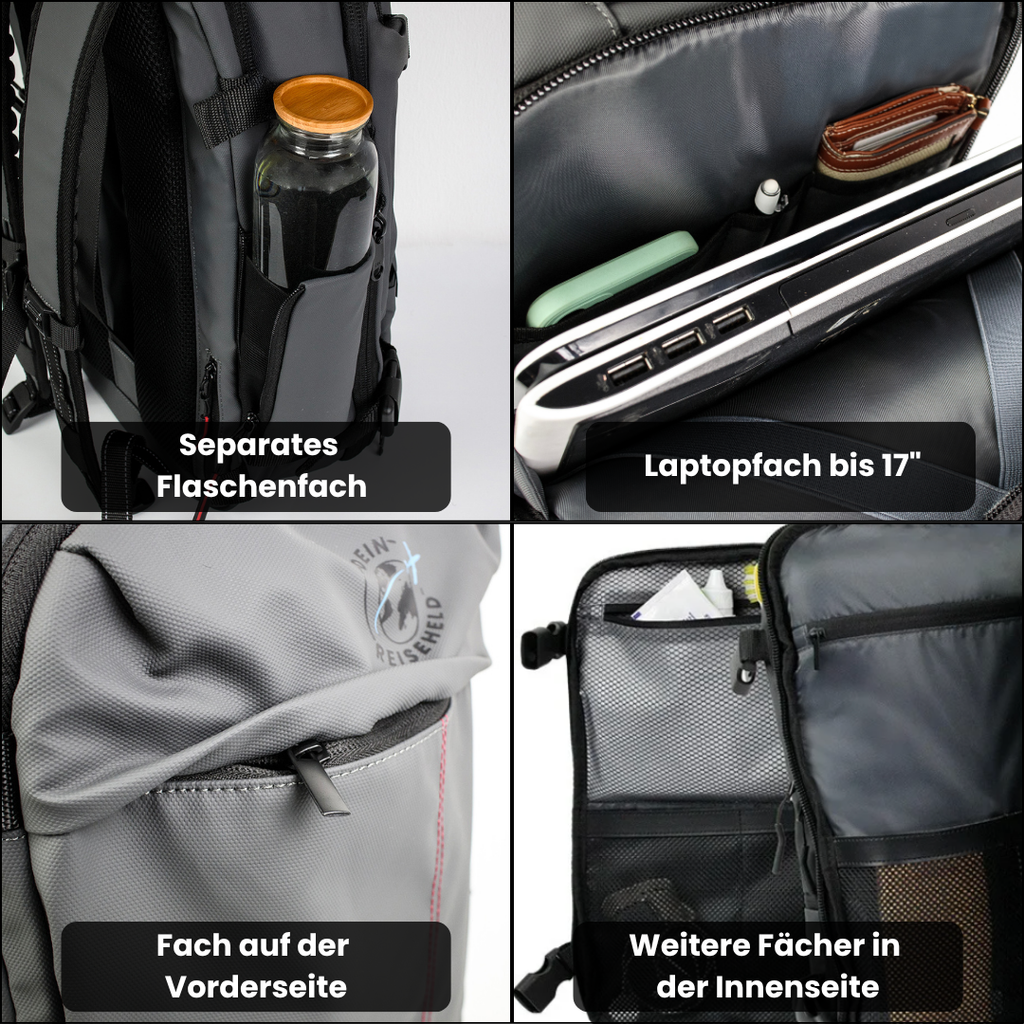 ReiseWunder Vakuum Reiserucksack