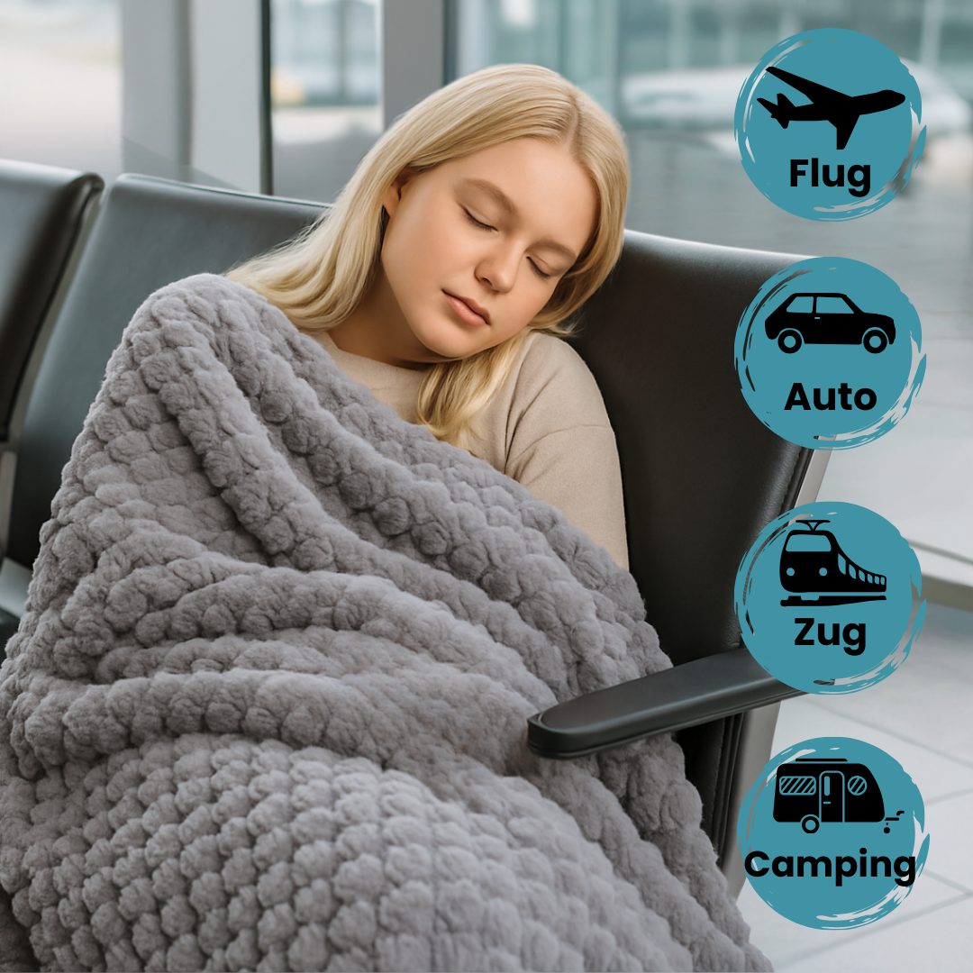 DreamMate 2 in 1 Reisedecke/Kissen