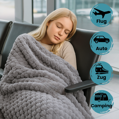 DreamMate 2 in 1 Reisedecke/Kissen