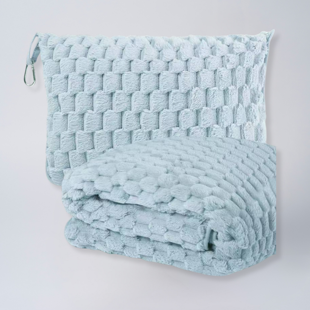 DreamMate 2 in 1 Reisedecke/Kissen