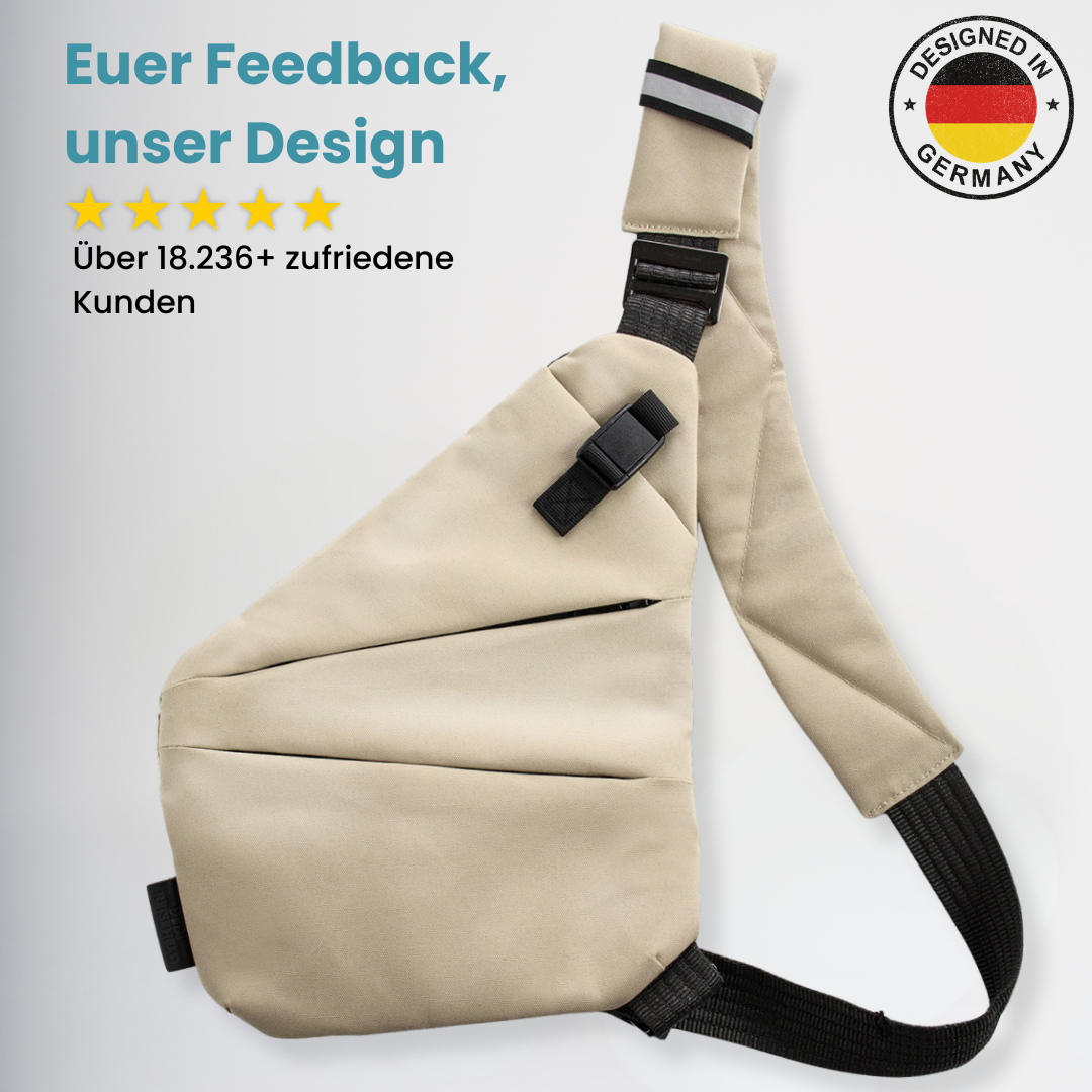 Dein Reiseheld Premium Anti-Diebstahl Tasche