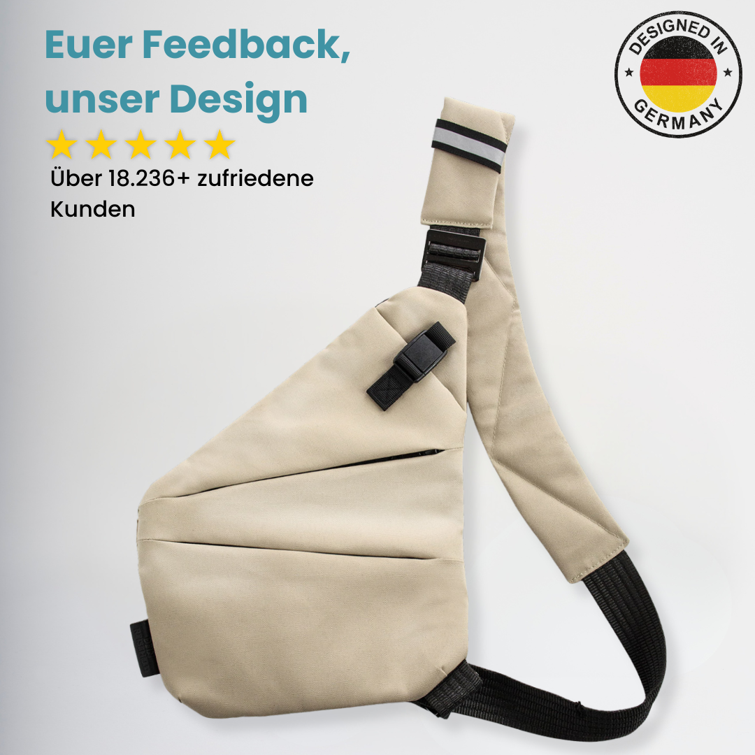 Dein Reiseheld Premium Anti-Diebstahl Tasche