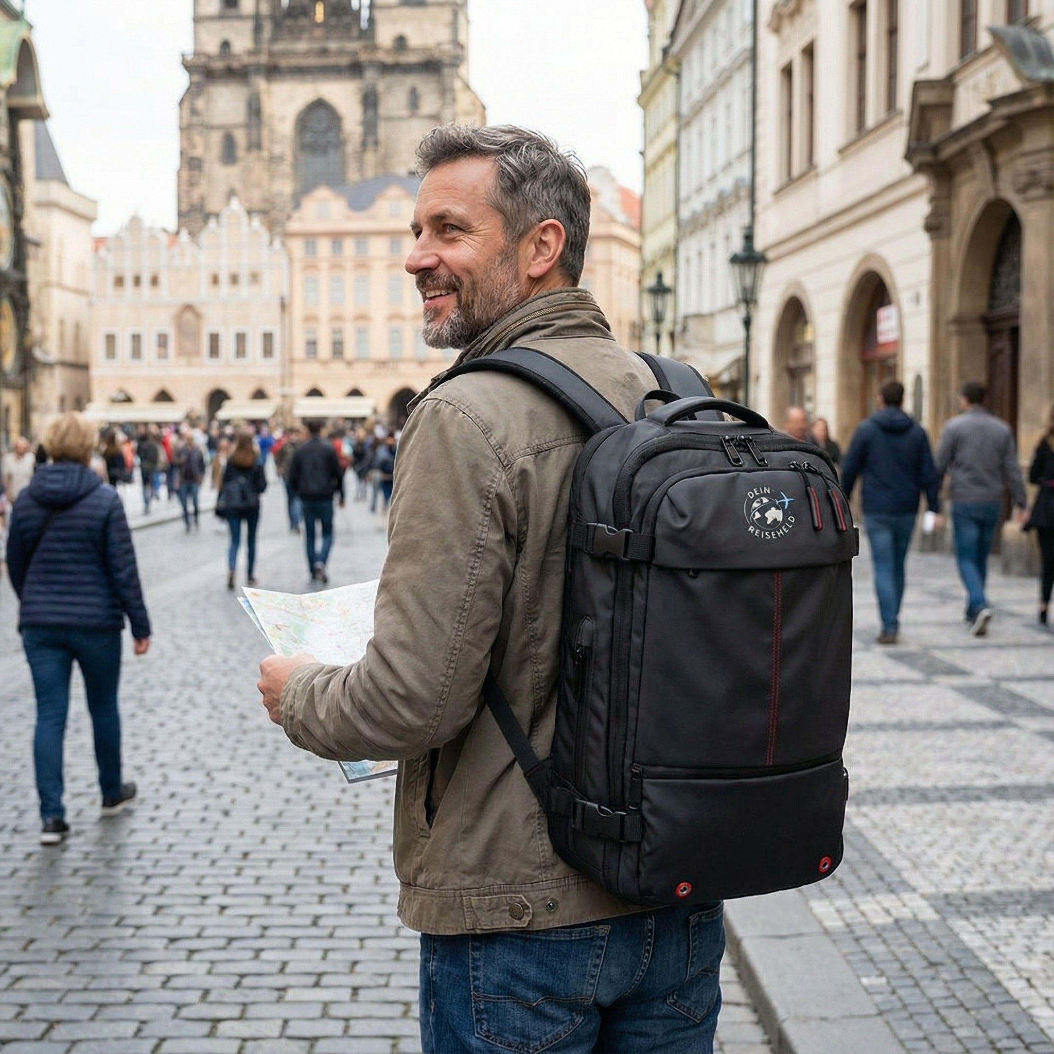 reiserucksack zum ziehen ReiseWunder MAXI Vakuum Reiserucksack – Dein Reiseheld