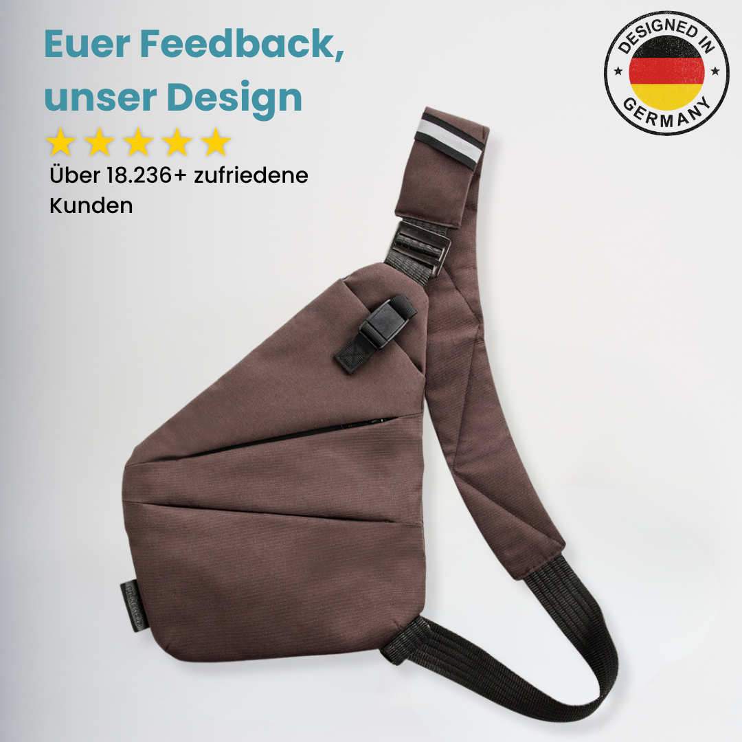 Dein Reiseheld Premium Anti-Diebstahl Tasche