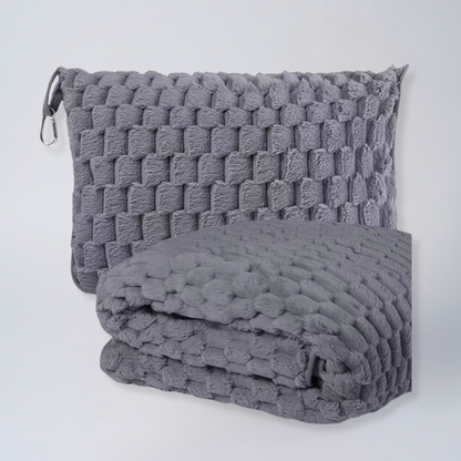 DreamMate 2 in 1 Reisedecke/Kissen