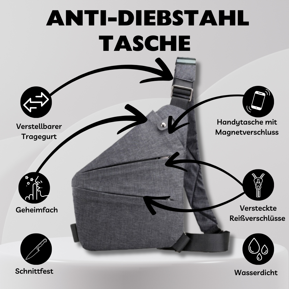 Anti-Diebstahl Tasche