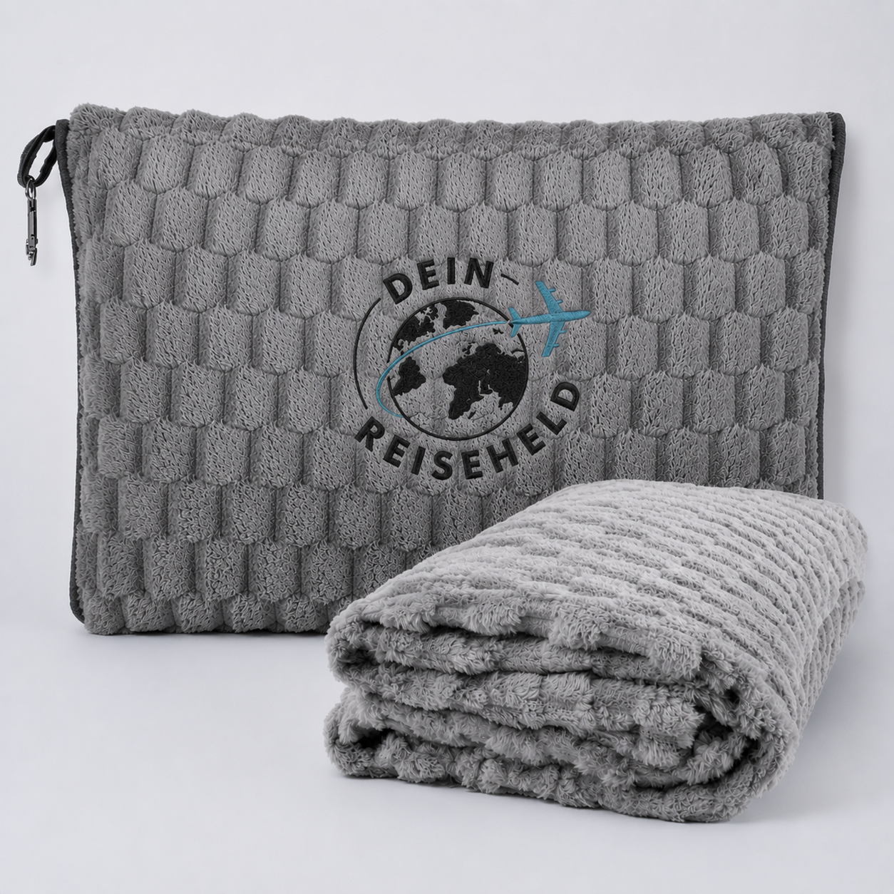 DreamMate 2 in 1 Reisedecke/Kissen