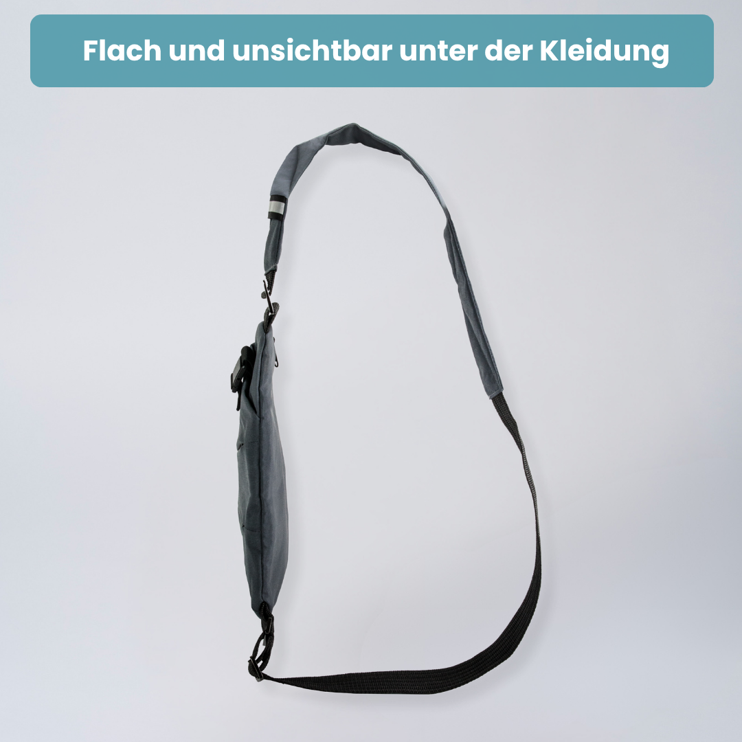 Dein Reiseheld Premium Anti Diebstahl Tasche