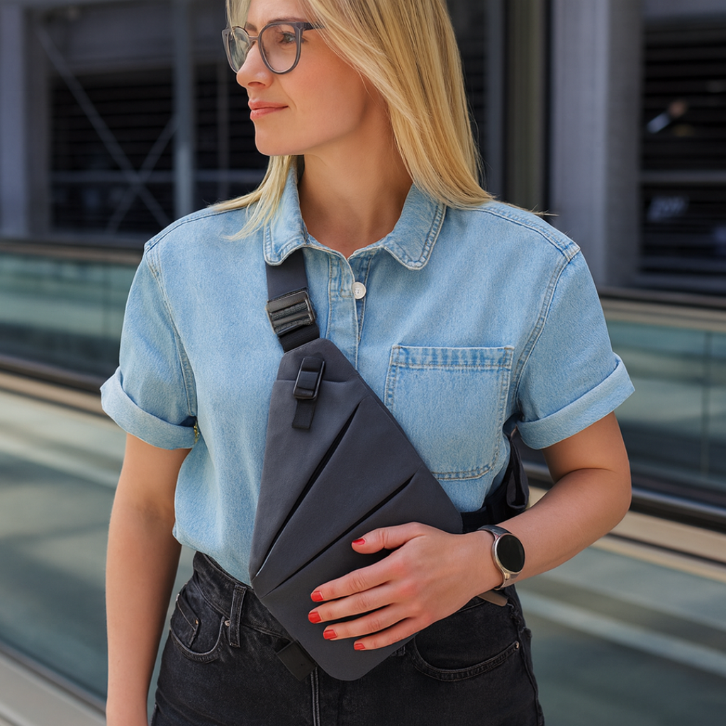 Dein Reiseheld Premium Anti Diebstahl Tasche