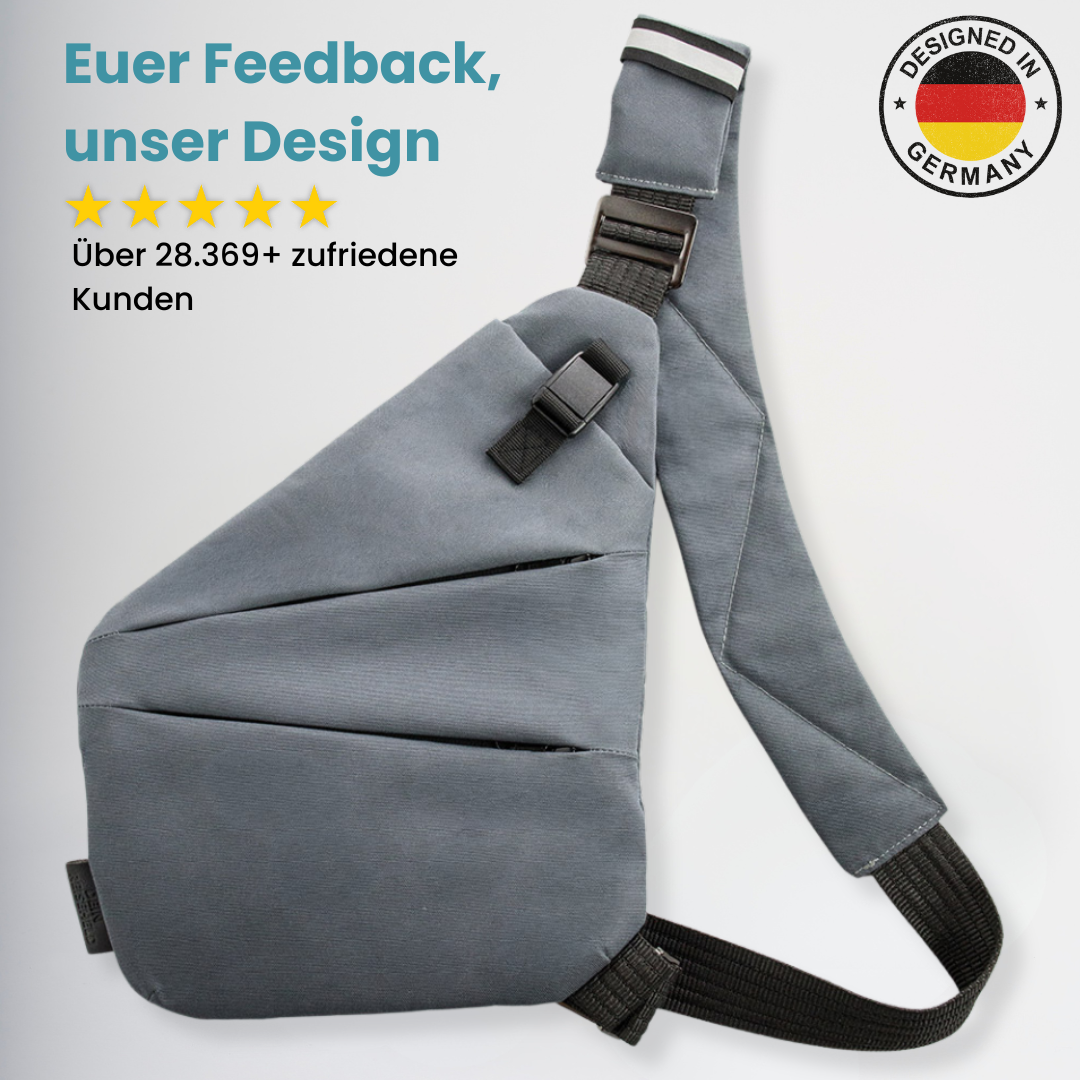 Dein Reiseheld Premium Anti Diebstahl Tasche
